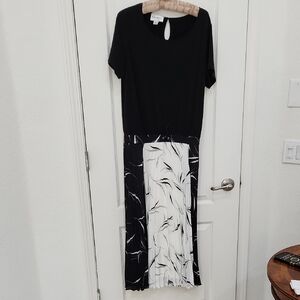 Two Black and White Dresses